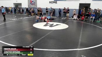 119 lbs Quarterfinal - Trestin Houck, Lions Den Wrestling Club vs Christian Edmunds, Soldotna Whalers Wrestling Club