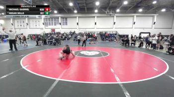 157 lbs Consi Of 8 #2 - Michael Gabriel, New Canaan vs Kegan Wills, Shelton