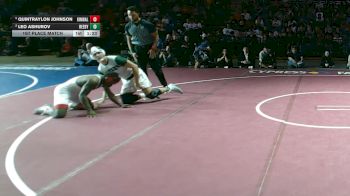 5A 175 lbs 1st Place Match - Quintraylon Johnson, Dallas Kimball vs Leo Ashurov, Frisco Reedy