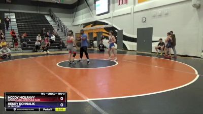 16U-3 lbs Round 3 - McCoy McIlravy, Waverly Area Wrestling Club vs Henry Dohnalik, La Crescent