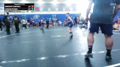 70/75 Round 3 - Carson Dynski, Summerville Take Down vs Jameson Campbell, Legacy Elite Wrestling