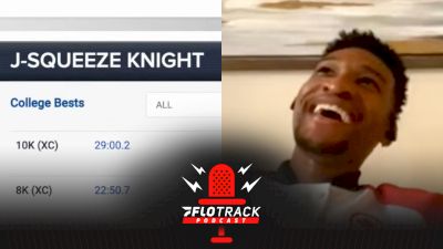 Justyn Knight Finds Out He's Called "J-Squeeze" On TFRRS