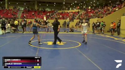 87 lbs Quarterfinal - Kabin Carder Ii, OH vs Charlie Graham, CO