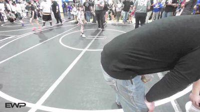 55 lbs Rr Rnd 1 - Kryton Fechner, Cushing Tigers vs Bear Bryan, Coweta 12u