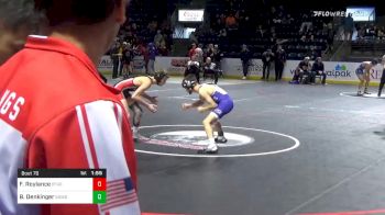 113 lbs Prelims - Forrest Roylance, Othello vs Baylor Denkinger, Edmonds-Woodway