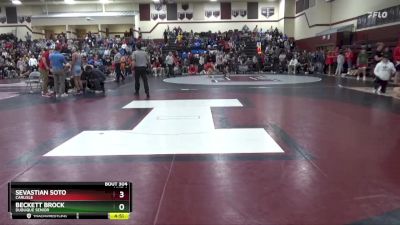 144 lbs Round 2 - Sevastian Soto, Carlisle vs Beckett Brock, Dubuque Senior