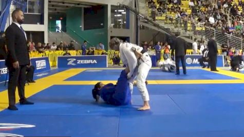 FFION EIRA DAVIES vs BIANCA BARBOSA BASILIO 2019 World Jiu-Jitsu IBJJF Championship