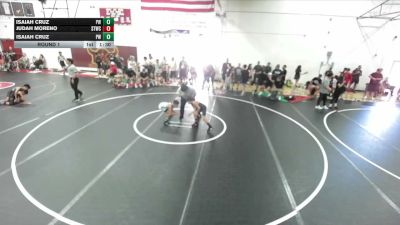 88 lbs Round 1 - Judah Moreno, SoCal Hammers vs Isaiah Cruz, Pounders WC