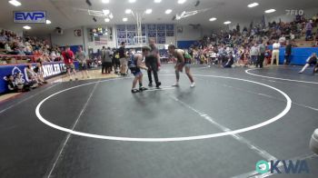 110-120 lbs Rr Rnd 1 - Breckyn Moyers, Lone Grove Takedown Club vs Sully Smith, Bartlesville Wrestling Club