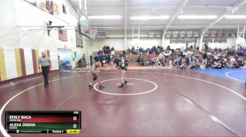 145 lbs Cons. Semi - Emily Baca, Winslow vs Alexa Digian, Basha