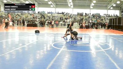 132 lbs Round Of 64 - Indigo Kimball, CT vs Ganel Gotay, NH