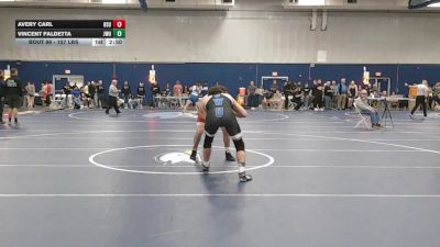 157 lbs Round Of 16 - Avery Carl, Bridgewater vs Vincent Faldetta, Johnson & Wales