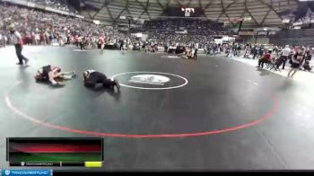 1 lbs Quarterfinal - Deacon Wintch, Klahowya vs Tameron Hall, Omak