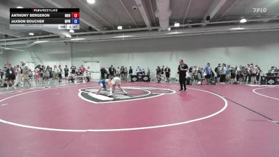52 lbs Quarters - Anthony Bergeron, Ohio vs Jaxson Boucher, Michigan Premier WC