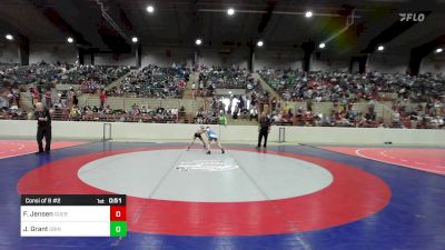 81 lbs Consi Of 8 #2 - Finn Jensen, Guerrilla Wrestling Academy vs Jacob Grant, Grindhouse Wrestling