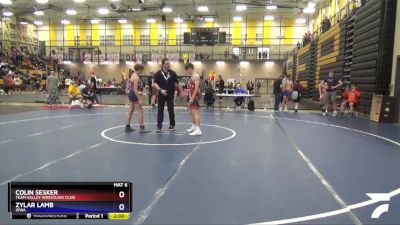 125 lbs Round 1 - Colin Sesker, Team Valley Wrestling Club vs Zylar Lamb, Iowa