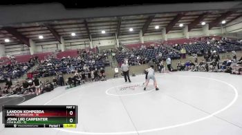 117 lbs Champ Round 1 (16 Team) - John (JR) Carpenter, Utah Black vs Landon Komperda, Black Fox Wrestling