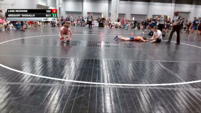 168 lbs Round 1 (4 Team) - Lane Redwine, Funky Bunk vs Gregory Vassallo, Mat Assassins Black