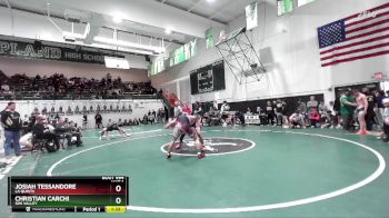 165 lbs Semifinal - Josiah Tessandore, La Quinta vs Christian Carchi, Simi Valley