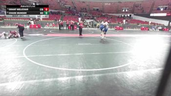 175 lbs 3rd Place Match - Grant Melichar, Port Washington Piranhas vs Chase Munger, Hudson