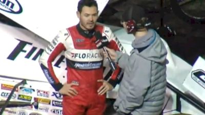 Kyle Larson Prevails In Winged Sprints At Merced