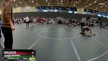 72 lbs Round 3 (6 Team) - Mikey Butler, SouthWest Elite vs Zander Melendez, Team Gotcha