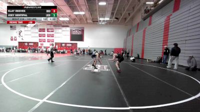 149 lbs Consi Of 8 #1 - Klay Reeves, Ohio State vs Joey Sentipal, Lock Haven - Unatt