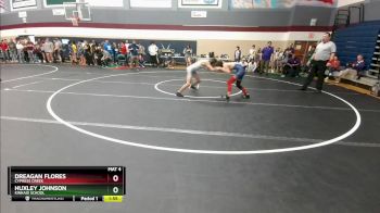 113 lbs Round 2 - Huxley Johnson, Kinkaid School vs Dreagan Flores, Cypress Creek