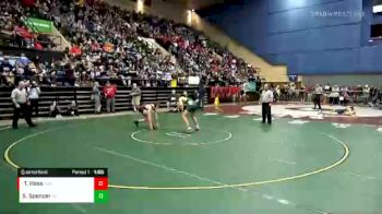 2 lbs Quarterfinal - Tristan Hass, Graham vs Stephen Spencer, Patrick County