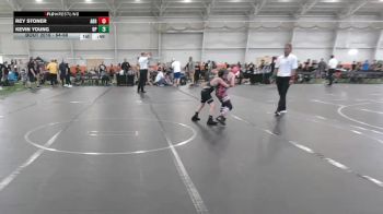 64-68 lbs Round 2 - Kevin Young, Dawg Pound vs Rey Stoner, Abreißen