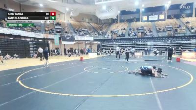 125 lbs Champ. Round 2 - Tate Blackwill, Colby CC vs Kike Yanez, Barton CC