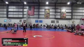 125 lbs Round 2 (4 Team) - Vinny Grac, DARKHORSE WRESTLING CLUB - GOLD vs Caiden Root, NORTH CAROLINA WRESTLING FACTORY - BLUE