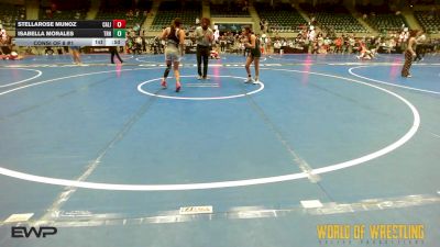 102 lbs Consi Of 8 #1 - Stellarose Munoz, California Grapplers vs Isabella Morales, Top Rank Hammers