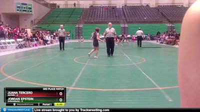 105 lbs Placement Matches (8 Team) - Josephine Royer, Gilmer vs Stella Stancoven, Greenbrier