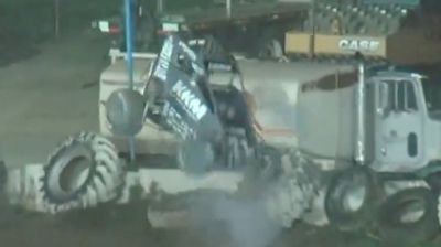Second Place Tanner Carrick Flips In Closing Laps At Merced