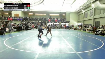 215 lbs Consi Of 4 - Kaleb Arcouette, Stafford vs Isiah Dominguez, Norwalk