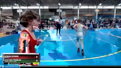 65 lbs Round 1 - Koehn Downs, Suples vs Stetzen Peebles, Upper Valley Aces