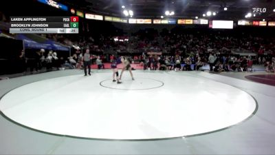 120 lbs Cons. Round 1 - Laken Applington, Pocatello vs Brooklyn Johnson, Eagle