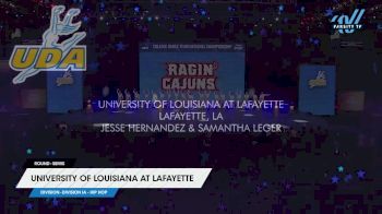 University of Louisiana at Lafayette [2025 Division IA - Hip Hop Semis] 2025 UCA & UDA College Cheerleading & Dance Team National Championship