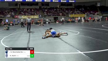 157 lbs Quarterfinal - Noah Reichelderfer, Penn State WC vs Kailan Keith, Thomas More