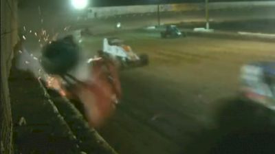 Scary End-Over-End Crash At Arizona Speedway