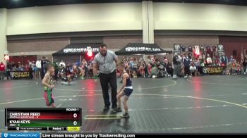 44 lbs Round 1 (4 Team) - Christian Reed, Spatola Wrestling vs Kyan Keys, Ares