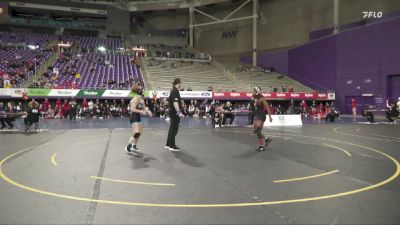 124 lbs Quarters & 1st Wb (16 Team) - Virginia Foard, King University vs Kalayah Edwards, Emmanuel University