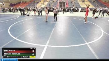 150-162 lbs Round 3 - Cole Martin, IA vs Michael Kowalski, WI