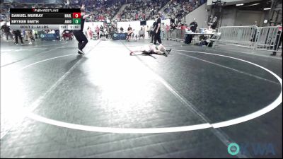 64 lbs Round Of 32 - Samuel Murray, Marlow Outlaws vs Bryker Smith, Anno Youth Wrestling