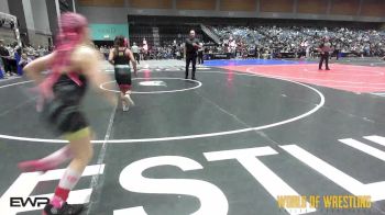 82 lbs Quarterfinal - Kori Nader, Rising Kingz vs Milena Medrano, WLV JR WRESTLING