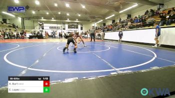 86-92 lbs Rr Rnd 1 - Kaiden Burt, Wagoner Takedown Club vs Ethan Lopez, Lincoln Christian