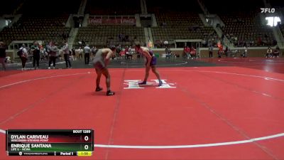 157 lbs Cons. Round 5 - Dylan Cariveau, Wisconsin-Stevens Point vs Enrique Santana, Life U - NCWA