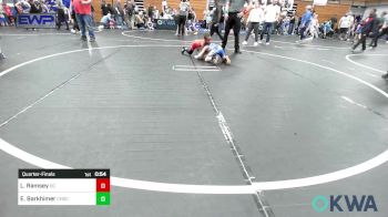 55 lbs Quarterfinal - Legend Ramsey, Del City Little League vs Eric Barkhimer, Choctaw Ironman