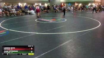 285 lbs Round 2 (16 Team) - Jaxson Boyd, Iowa Black vs Mark Effendian, PA Alliance